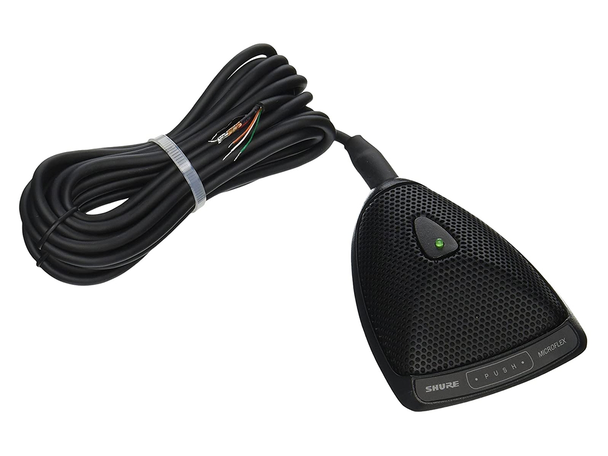 SHURE MX392 Micro Microflex Boundary TNG Audio